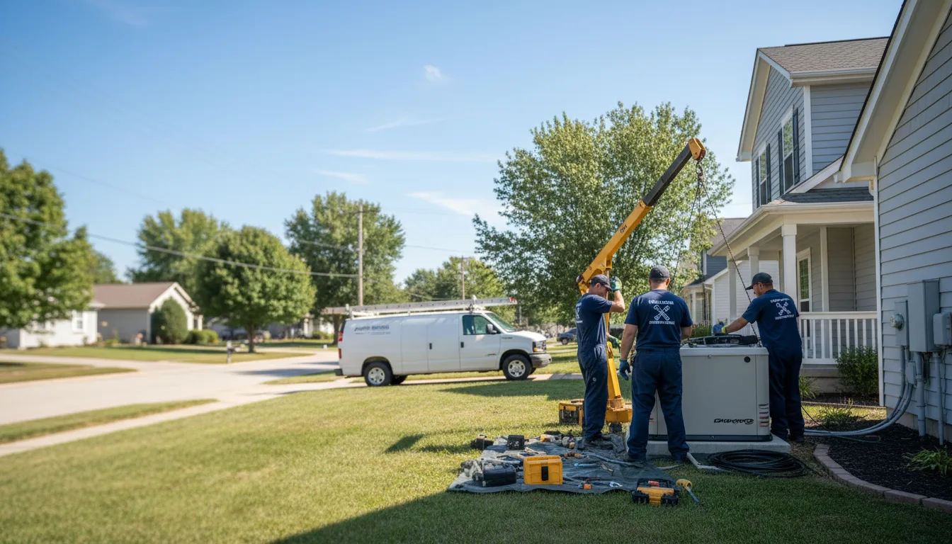 Generator Installation in Liberty Center, IA near me